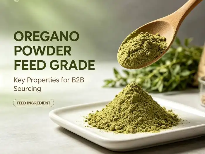 How Oregano Powder Feed Grade Supports Natural Feed Formulation Strategies